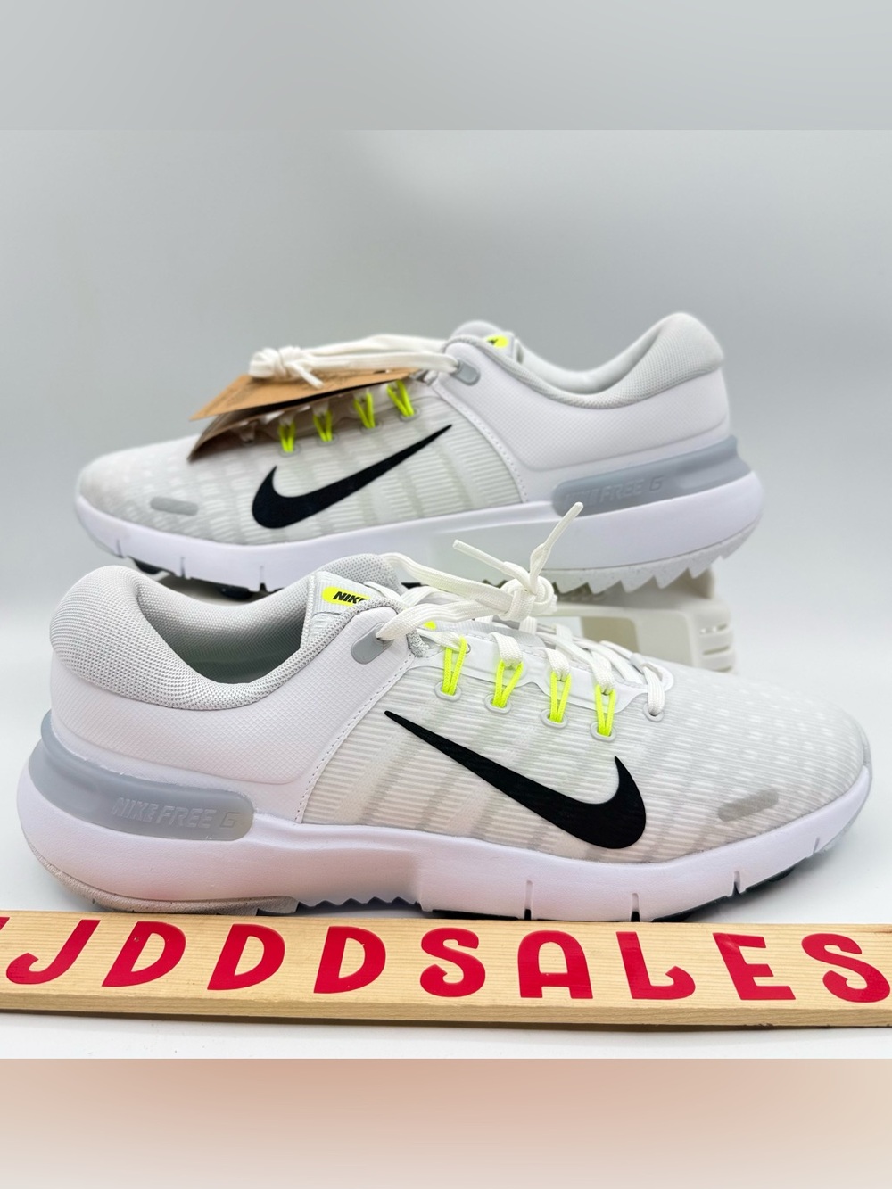 Nike Free Golf Next Nature NN Golf Shoes White Black Volt FN0332-101 Men’s Sizes